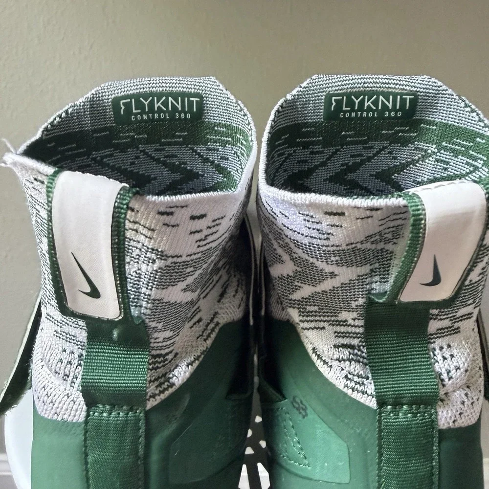 Nike Alpha Menace Elite 2 Football Cleats Green White BV2077-106 Men’s Size 15